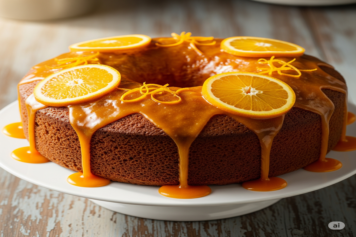 Receita de Bolo de Laranja