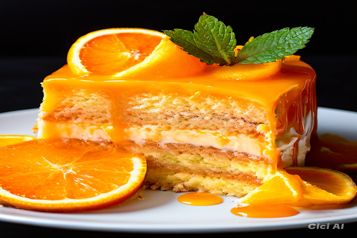 Receita de Bolo de Laranja