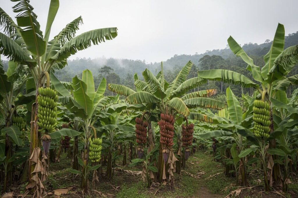 Variedades de Bananeiras