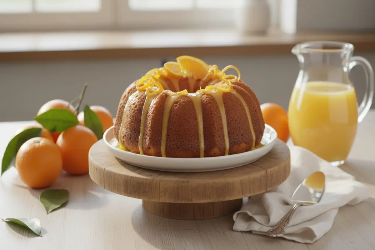 Receita de Bolo de Laranja