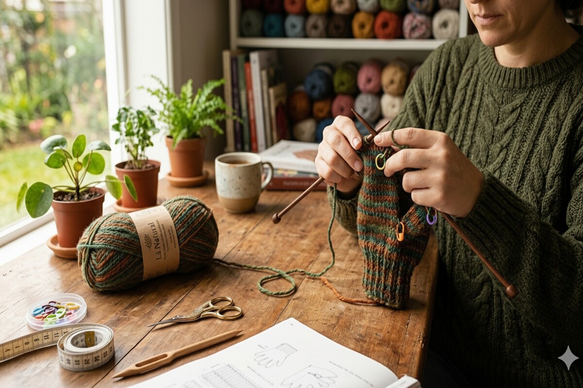 Passo a Passo: Como Tecer Luvas de Tricô