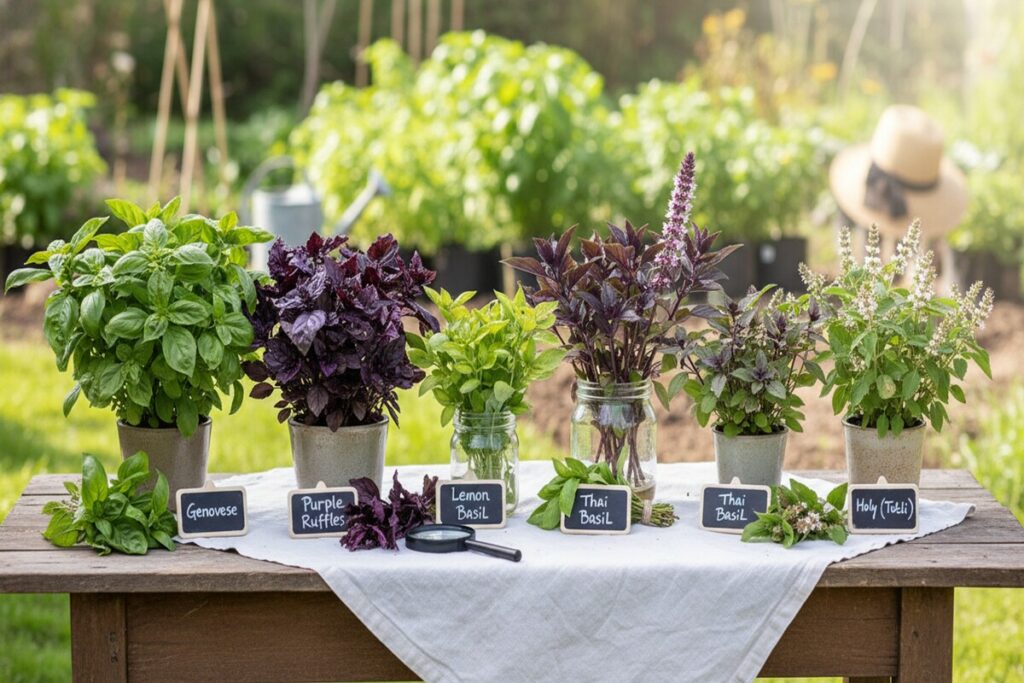 Variedades de Manjericão um Guia Completo