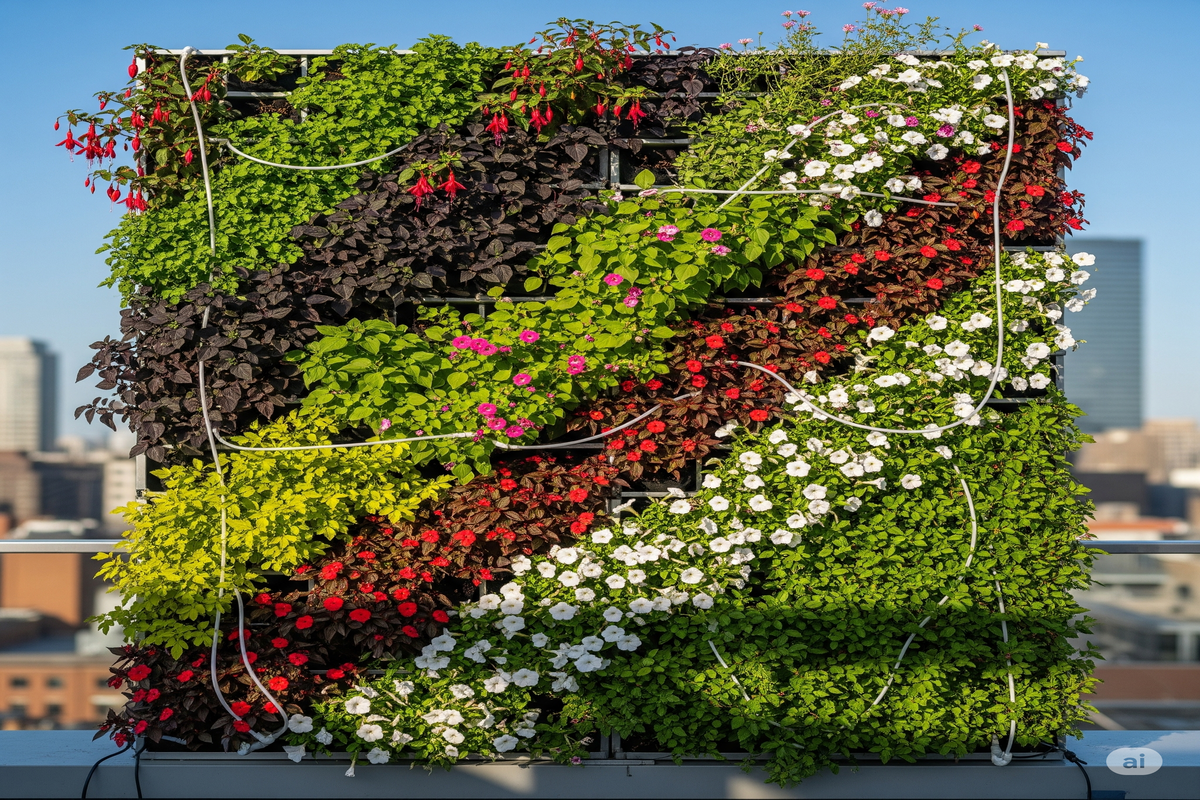 Jardins Verticais: Inovação e Estética na Arte de Cultivar em Espaços Limitados