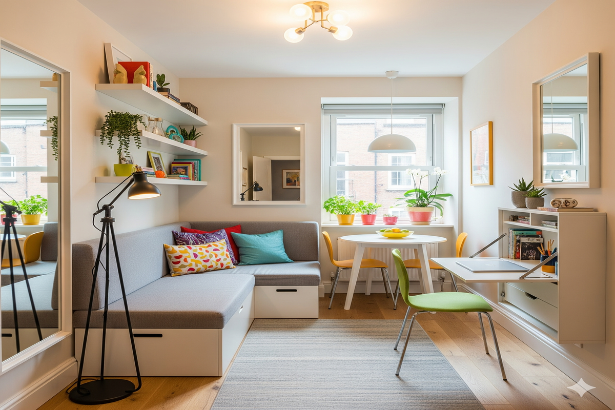 Como Decorar Ambientes Pequenos e Aproveitar Cada Espaço da Casa