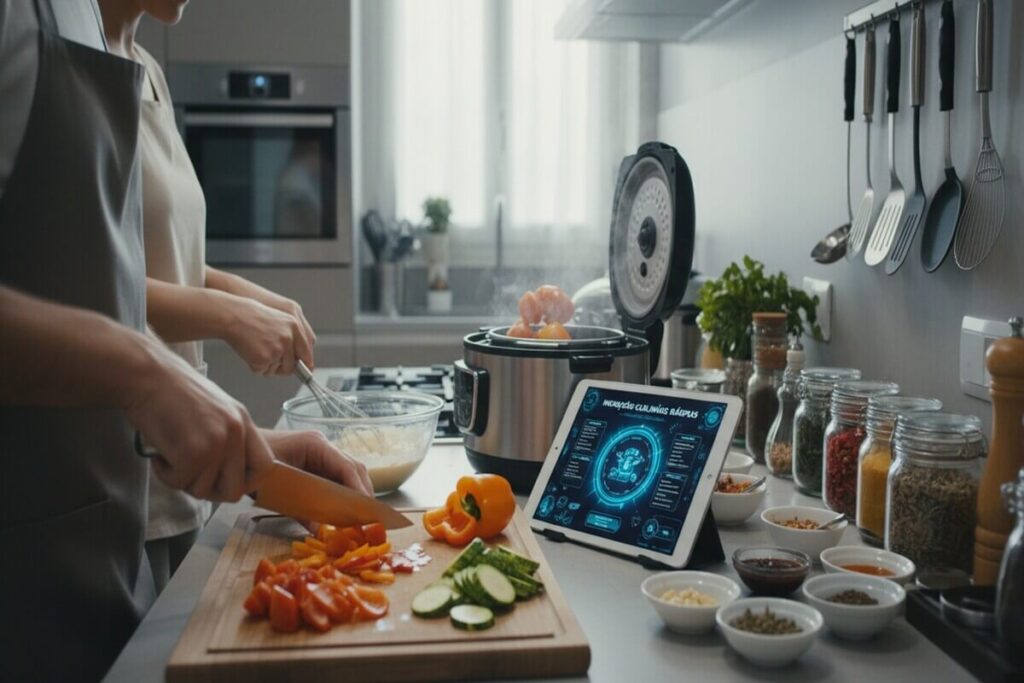 Segredos para Cozinhar Mais Rápido e Inovar nas Receitas: Dicas Práticas para o Dia a Dia