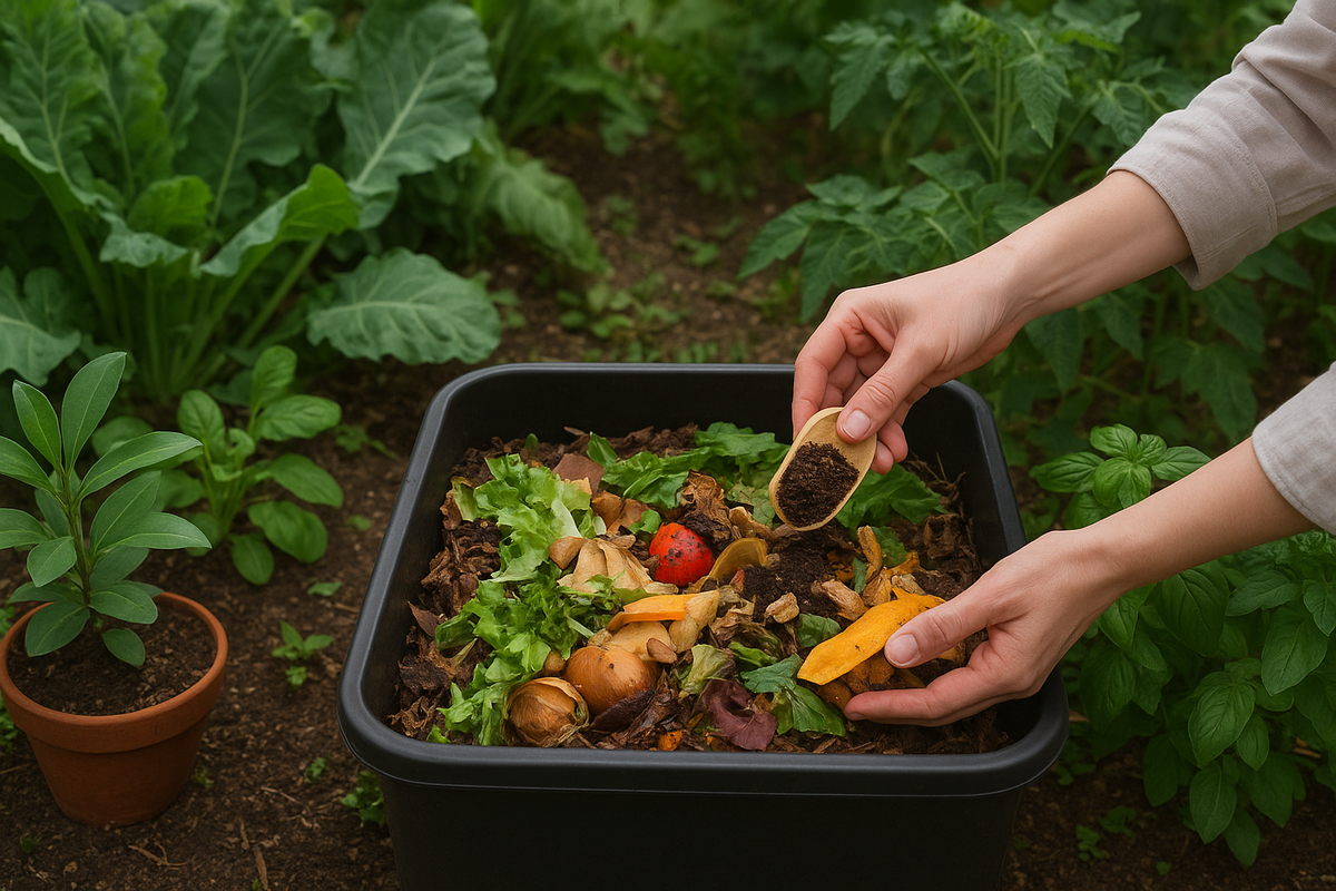 Como Fazer Adubo Orgânico Caseiro para Fortalecer Suas Plantas