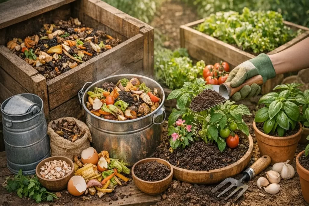 Como Fazer Adubo Orgânico Caseiro para Fortalecer Suas Plantas