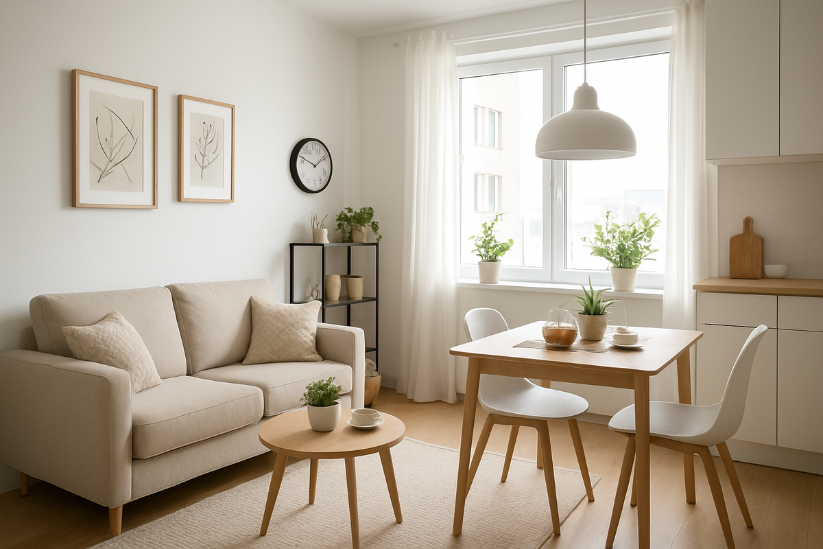 Dicas de Organização e Decoração para Quem Mora em Apartamentos Pequenos