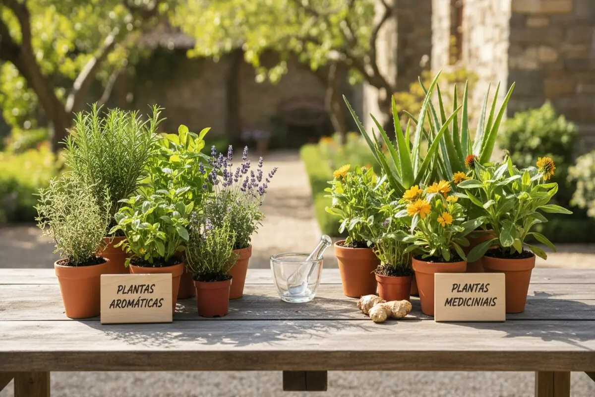 Diferença Entre Plantas Aromáticas e Medicinais: Tudo o Que Você Precisa Saber