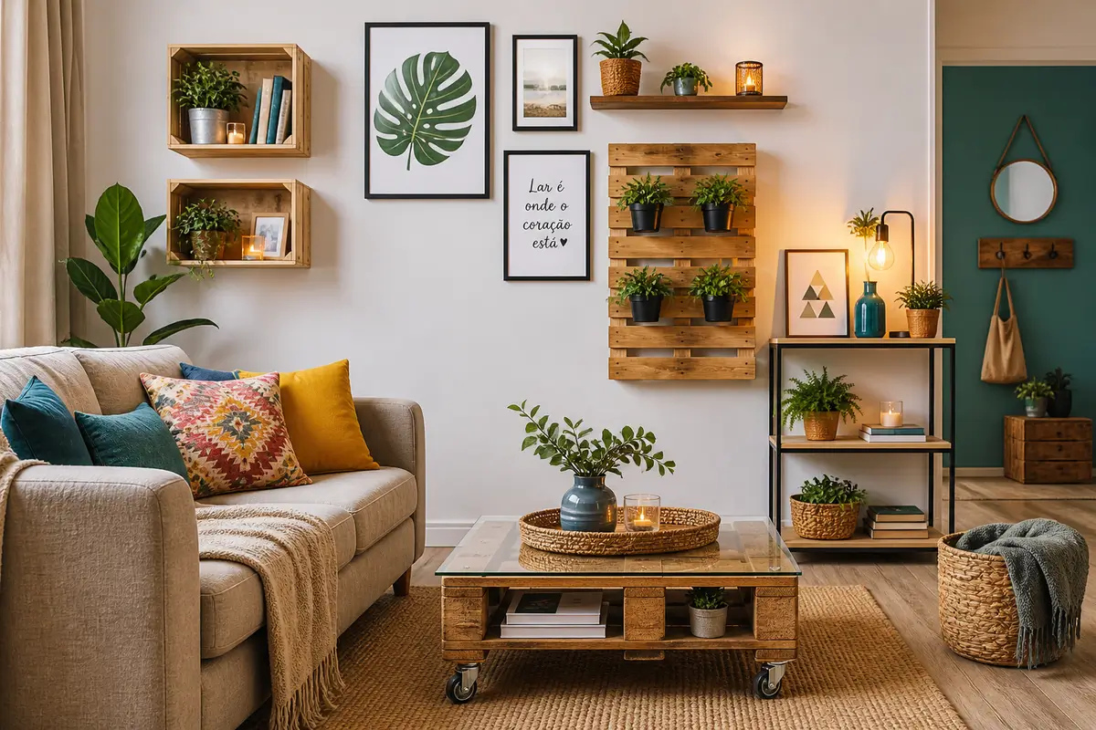 Ideias Baratas e Criativas para Decorar a Casa
